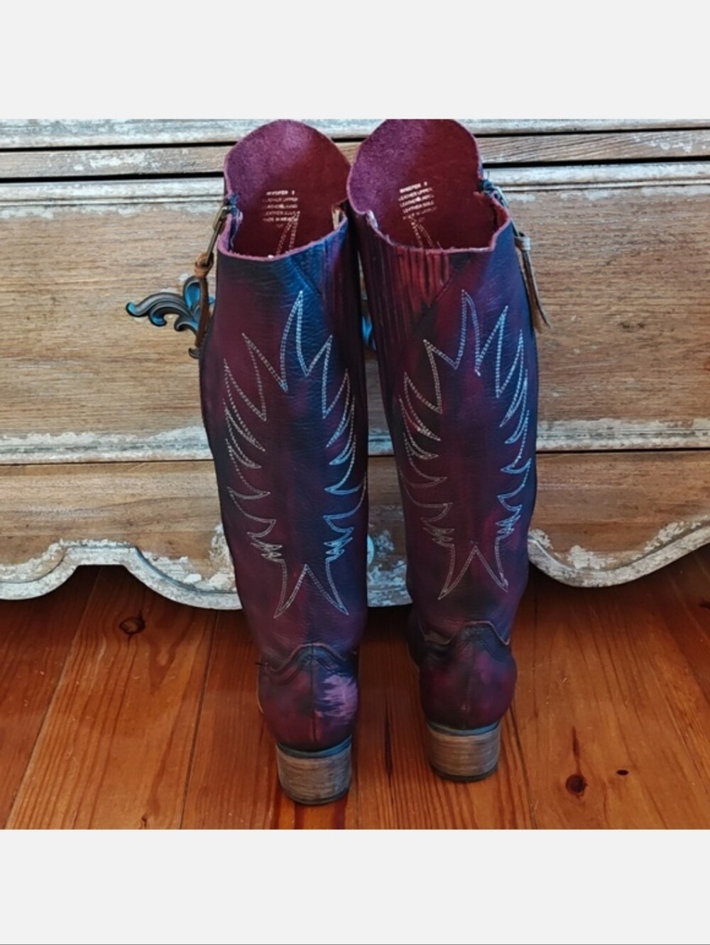 Freebird Whisper Red Cowboy Boots